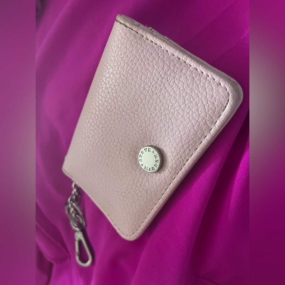 Steve Madden Blush Keychain Card Holder